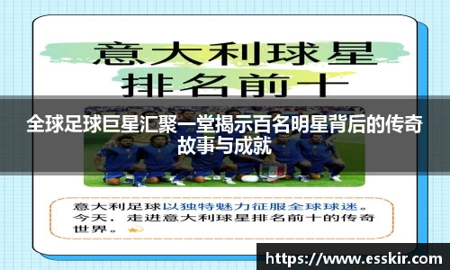 全球足球巨星汇聚一堂揭示百名明星背后的传奇故事与成就